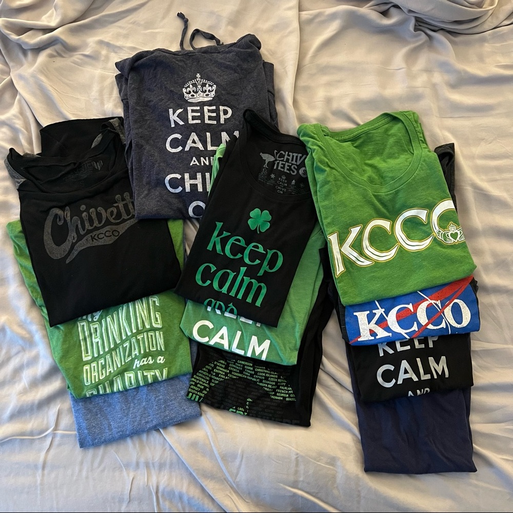 Chive/Chivette shirt bundle, size small